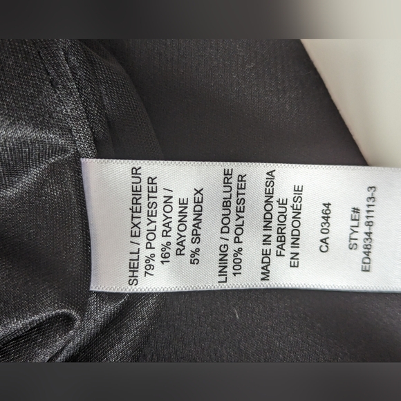 Black pencil skirt size 8 NWT - Picture 7 of 10